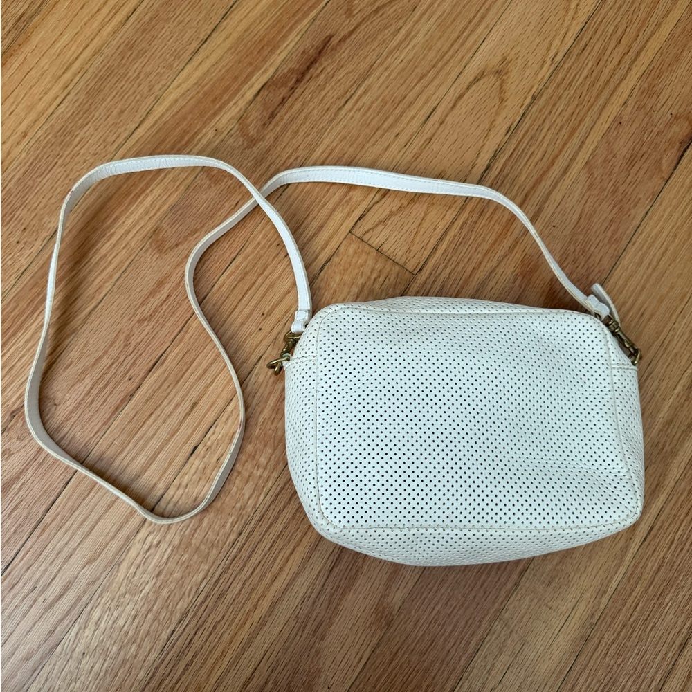Clare V Cream Midi crossbody